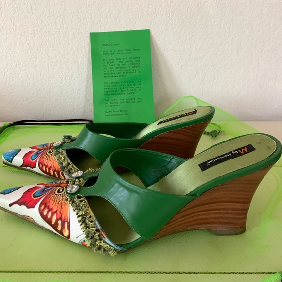 M by Morenatom butterfly mules barely worn Y2K fashion! - Picture 3 of 6